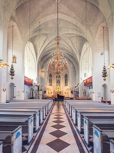 Innenraum der Kathedrale von Luleå