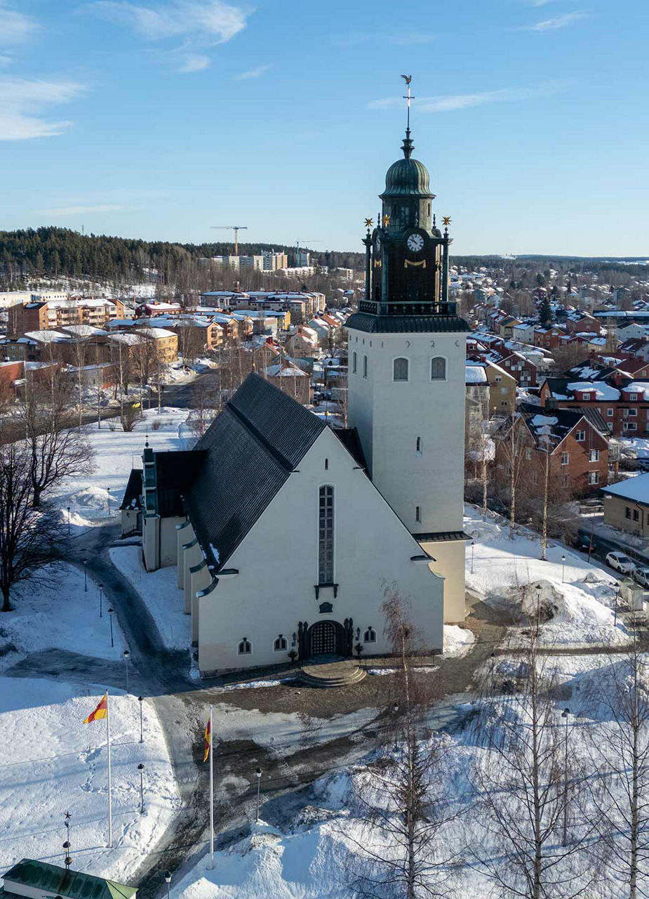 The centre of Skellefteå