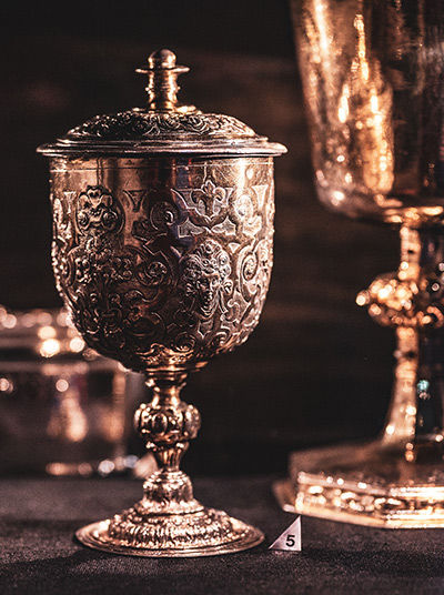 Exhibit at the Silver Museum