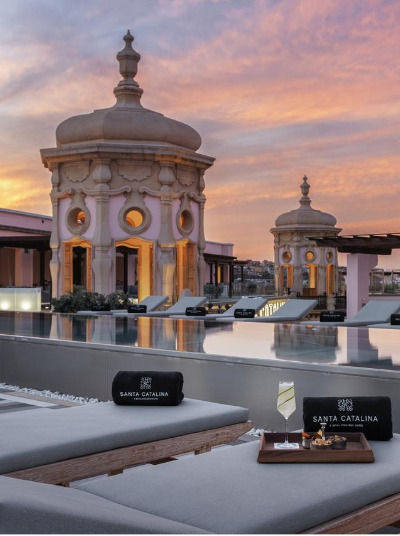 Pool Area on the Roof