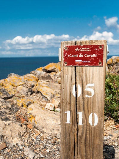 Signage at beach