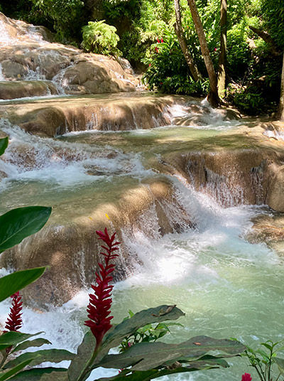 Wasserfall am Dunn‘s River Falls Beach 