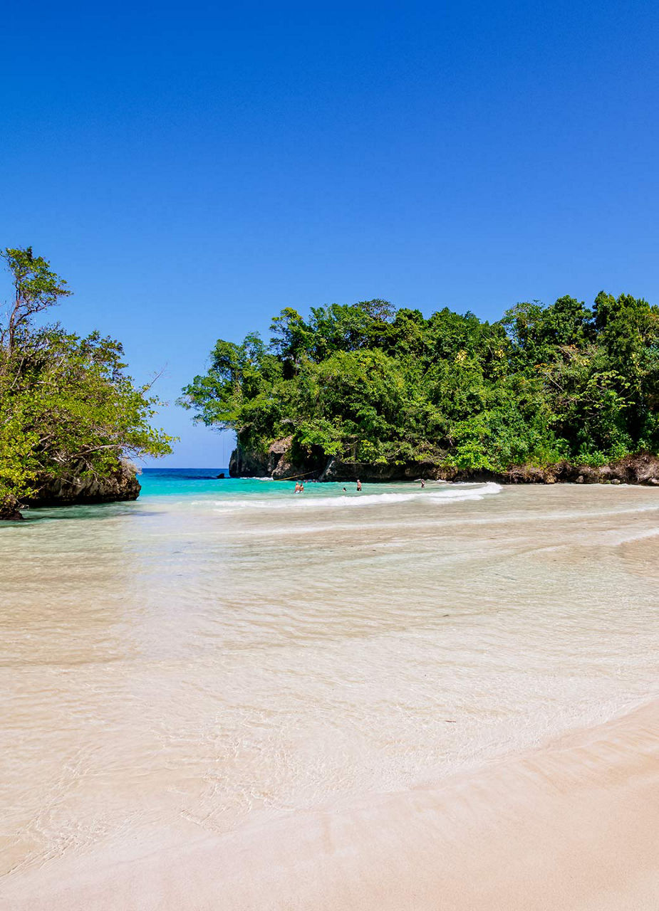 Luftaufnahme, Frenchman’s Cove Beach