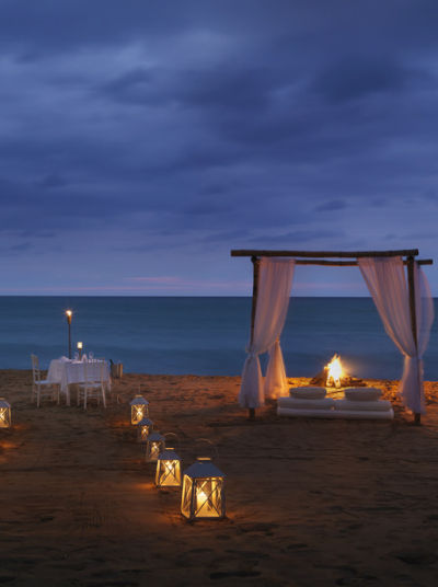 Beach Dinning at Jamaica Inn