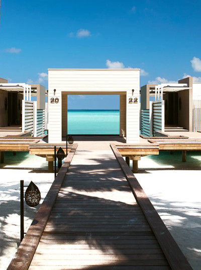 Cheval Blanc REntrance Lagoon Villa, Cheval Blanc Randheli andheli Private Island