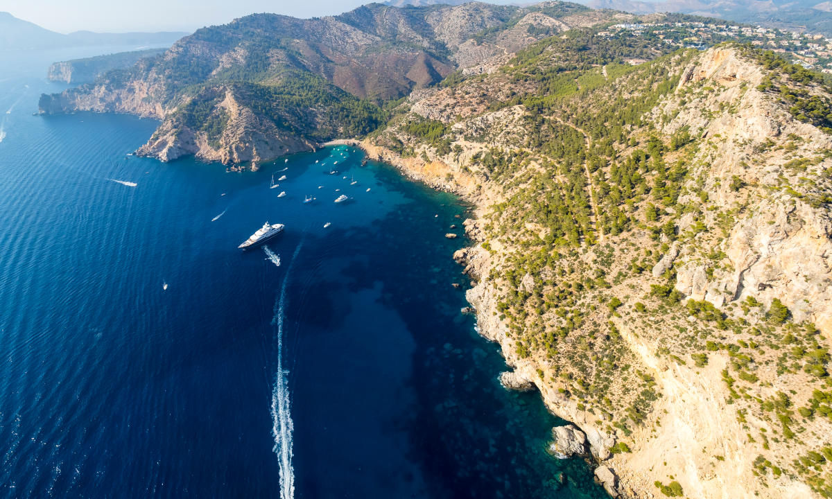 Mallorca von oben