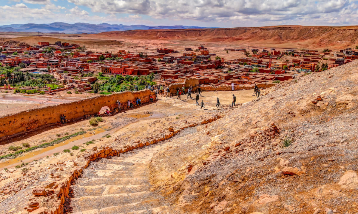 Treppe in Marrakesch