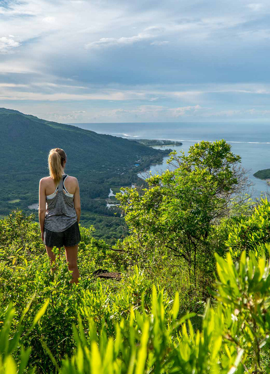 View from mountain top