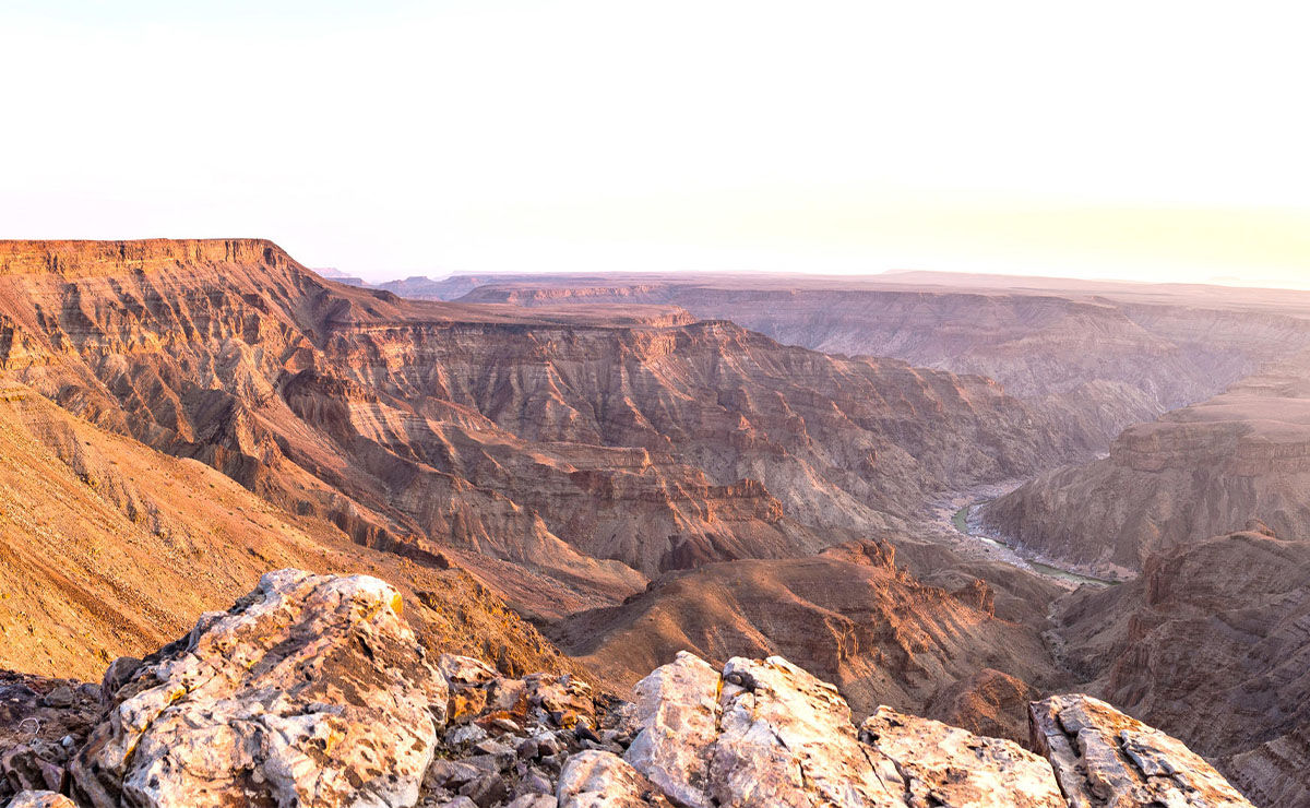 Fish River Canyon in Namibia