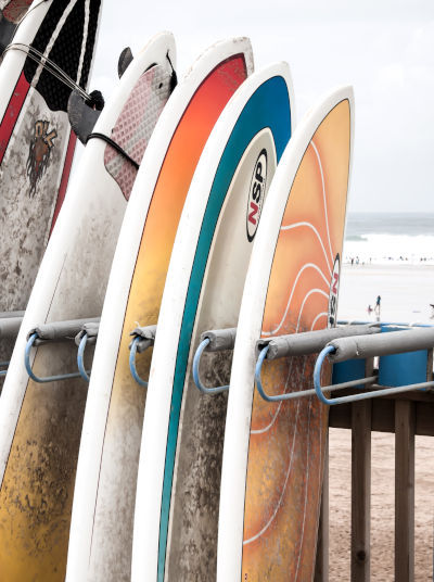 Surfing in Newquay