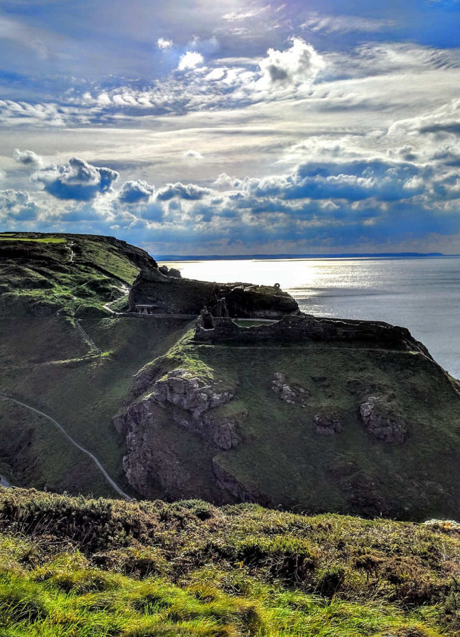 Tintagle Castle Ruins