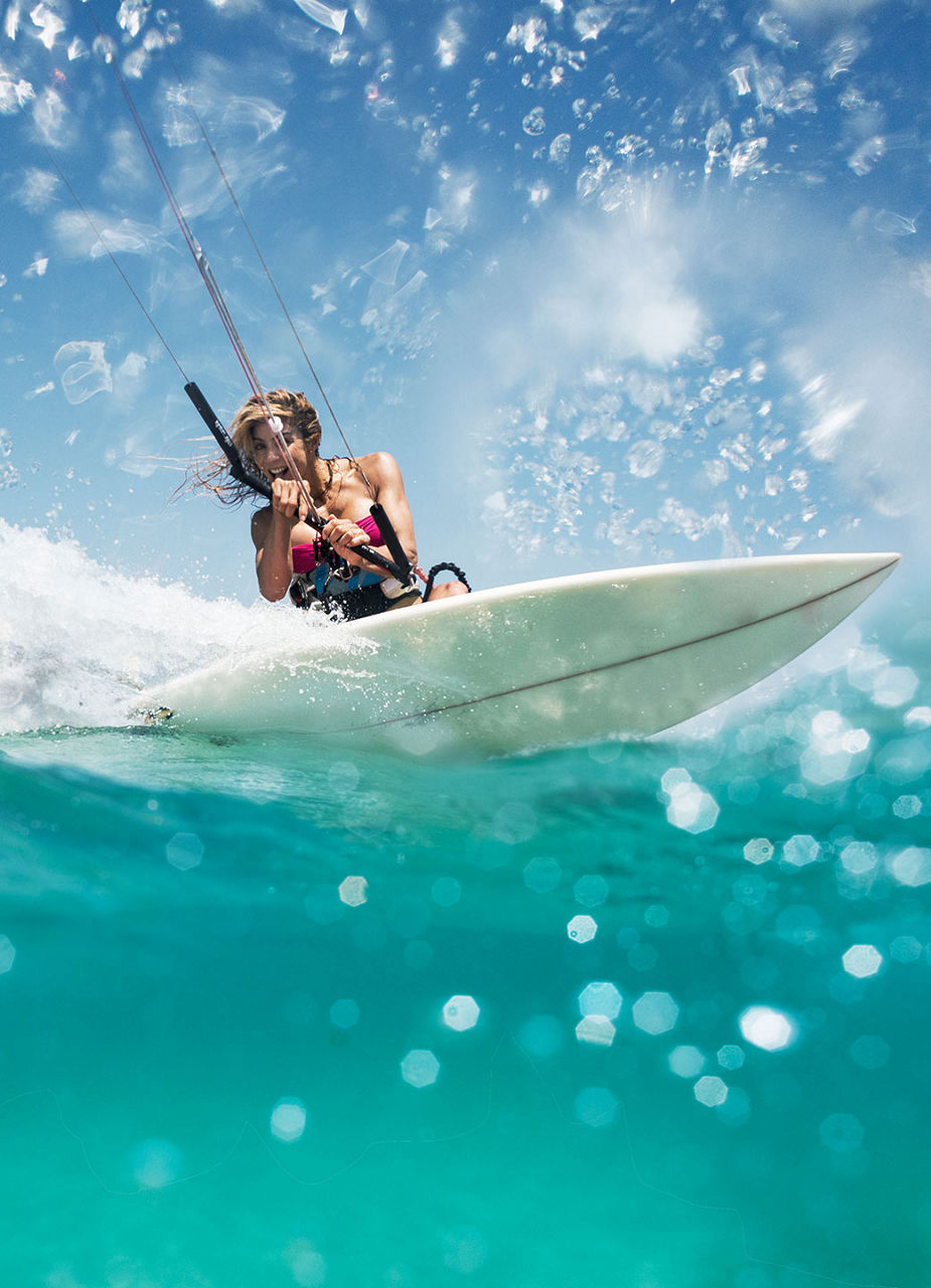 Le Saline, Kite Surfer