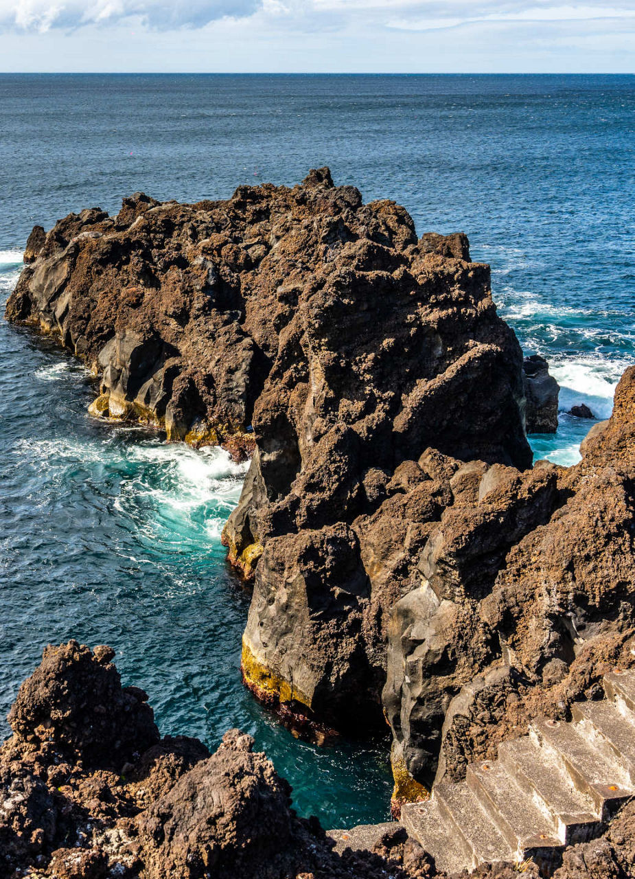 Lava rocks at Lajido and Cachorro