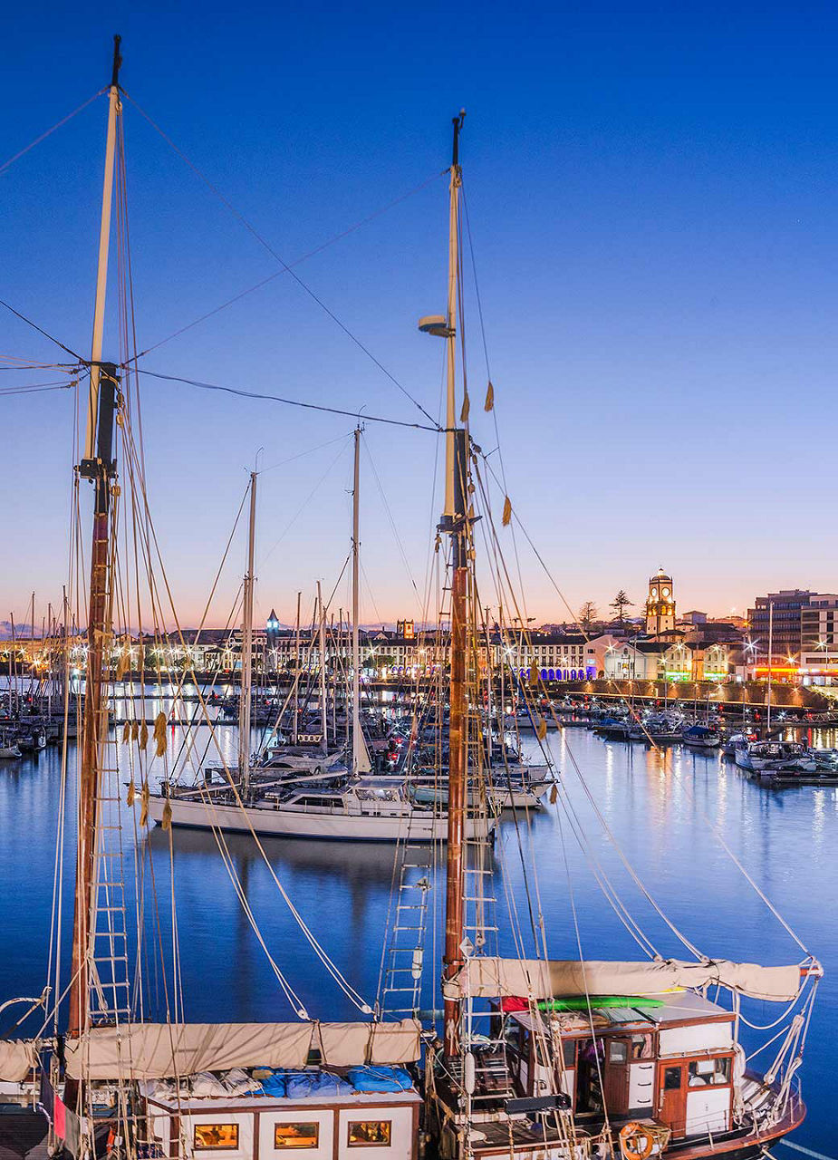 Yatch in harbour