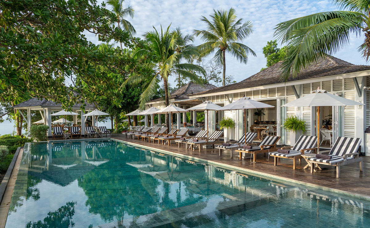 Hotel Pool in Thailand