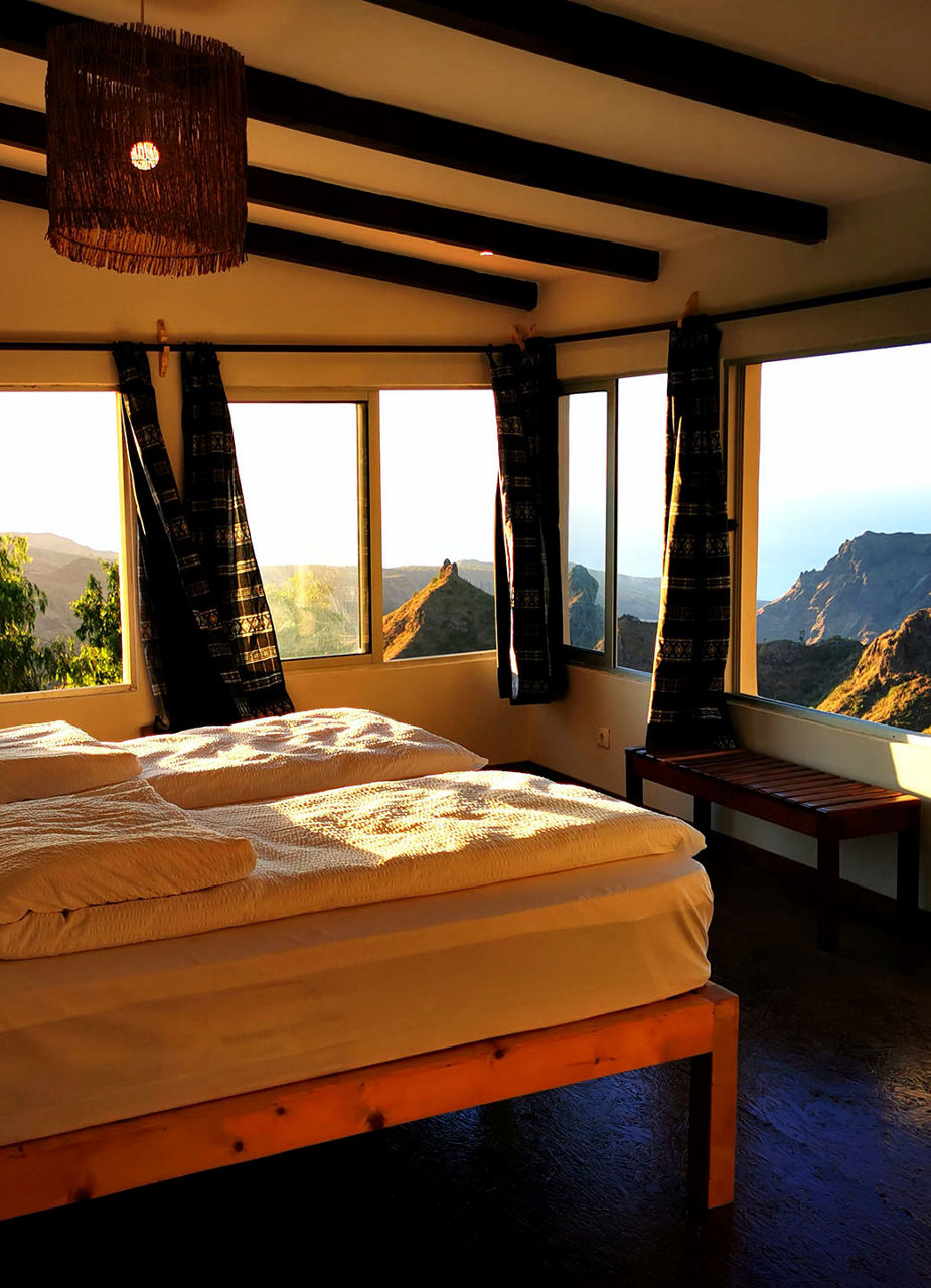Chambre avec vue au Strela Mountain Lodge