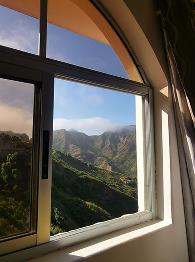 Vue sur le massif de la Serra Malgueta 