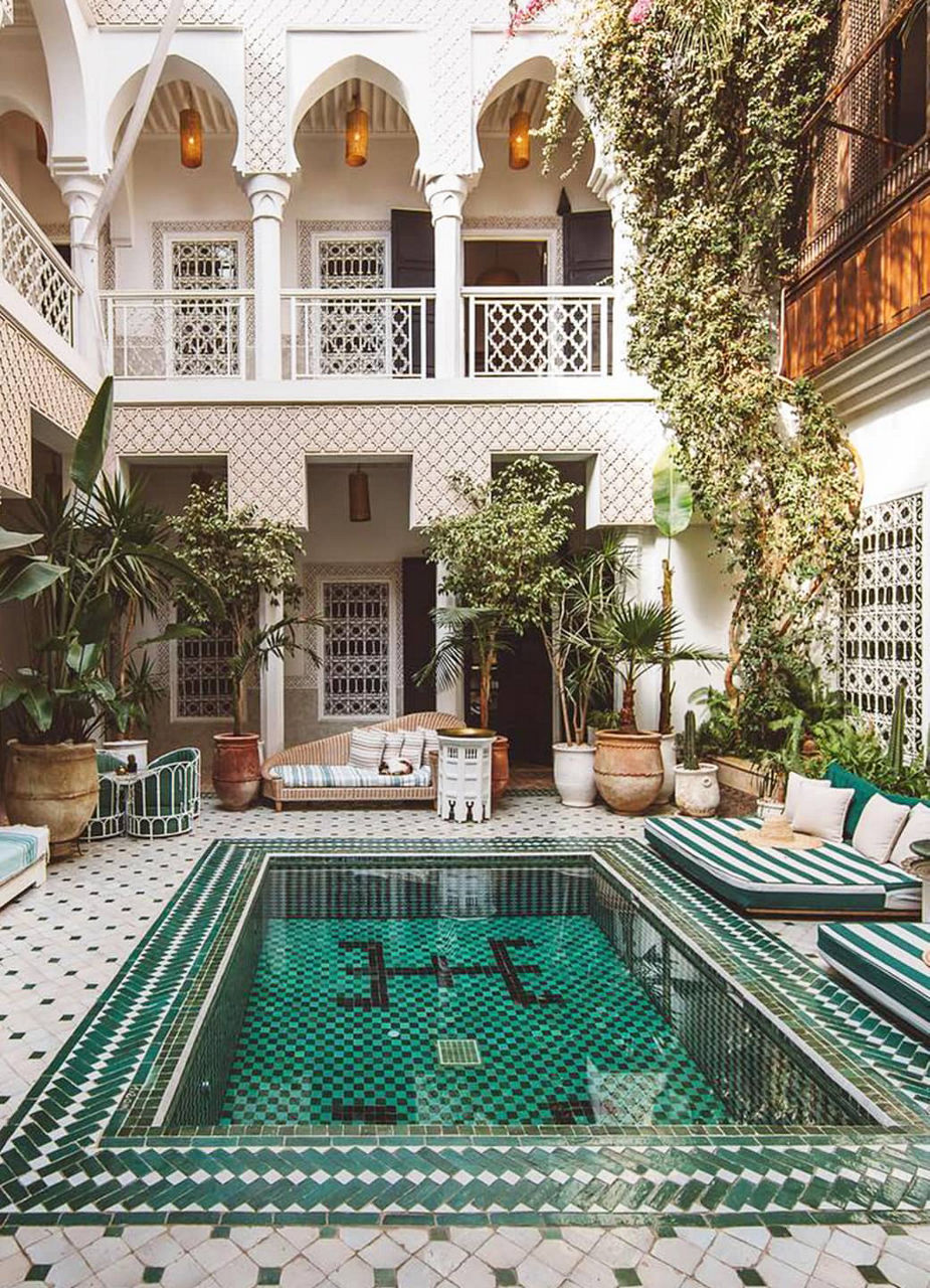 Riad in Marrakesch