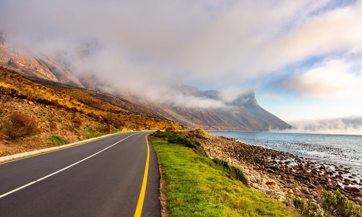 Road cycling Cape Town coastal roads