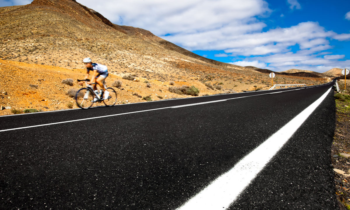 Road cycling on Fuerteventura