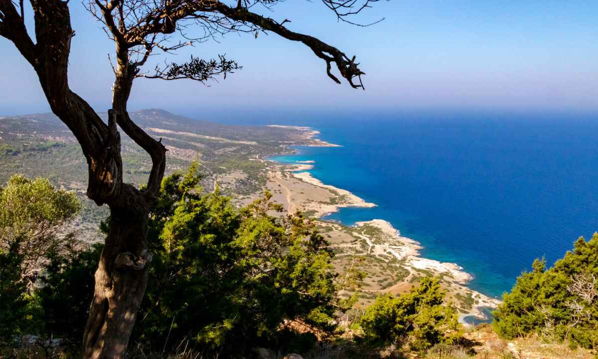 Road cycling Cyprus coast