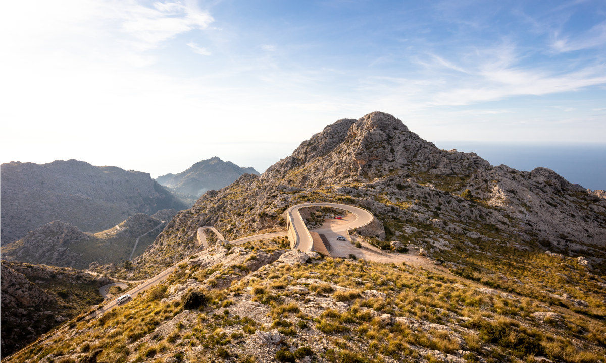 Rennvelo fahren Mallorca Berge