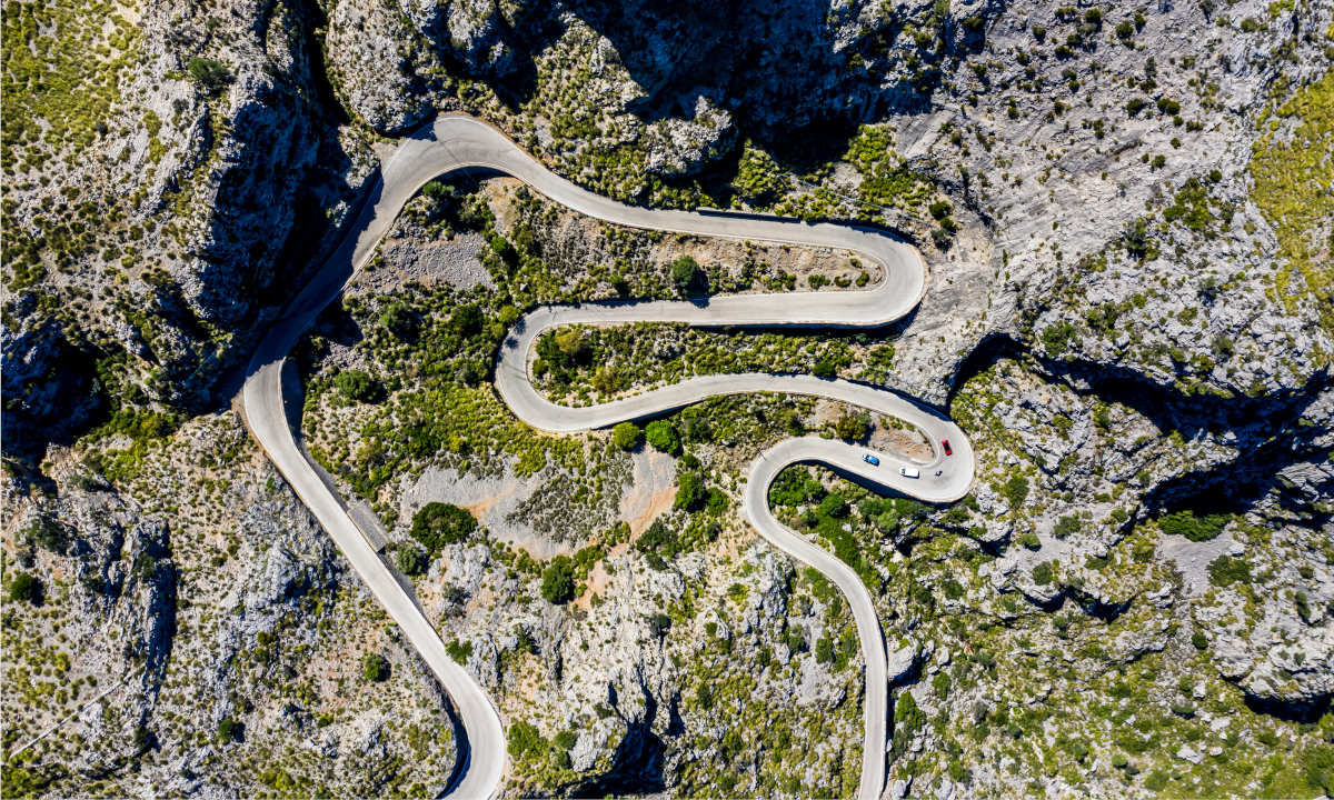 Road cycling Mallorca streets