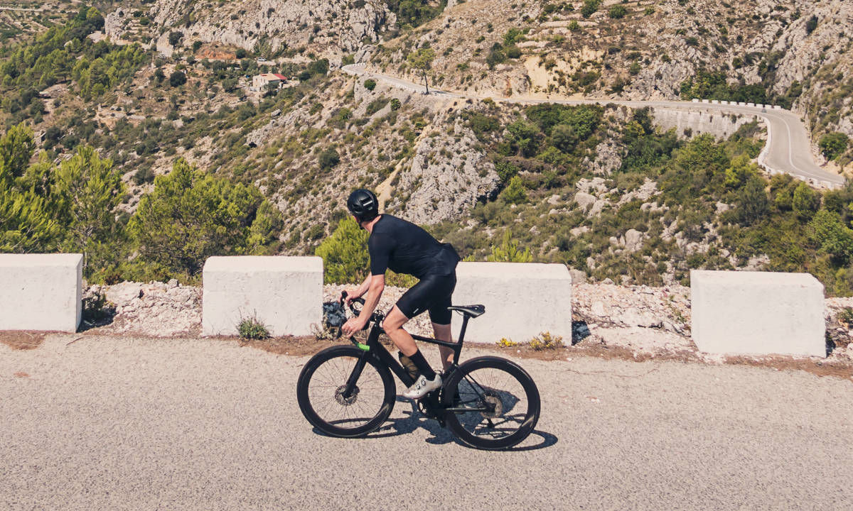 Road cycling Jerez de la Frontera uphill