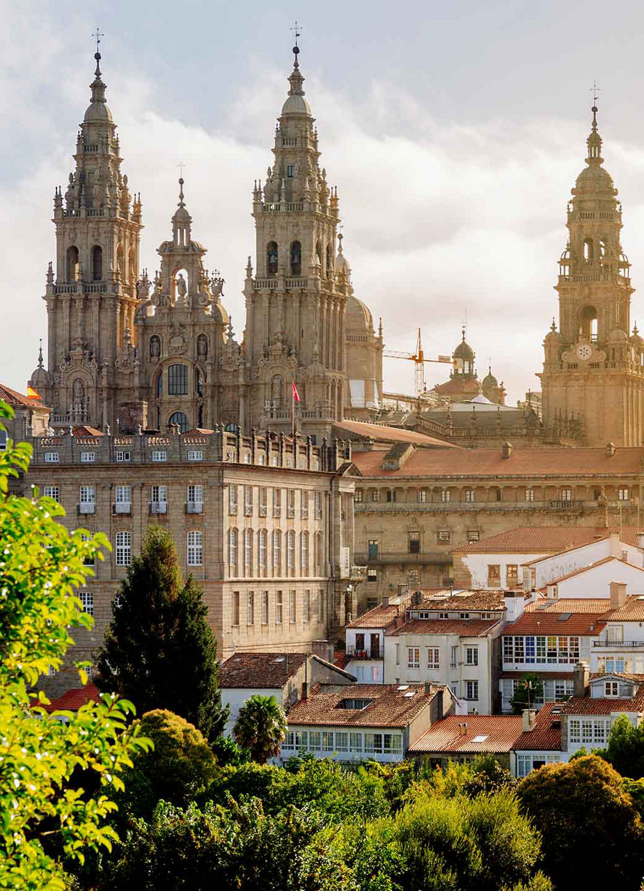 Kathedrale in Santiago de Compostela