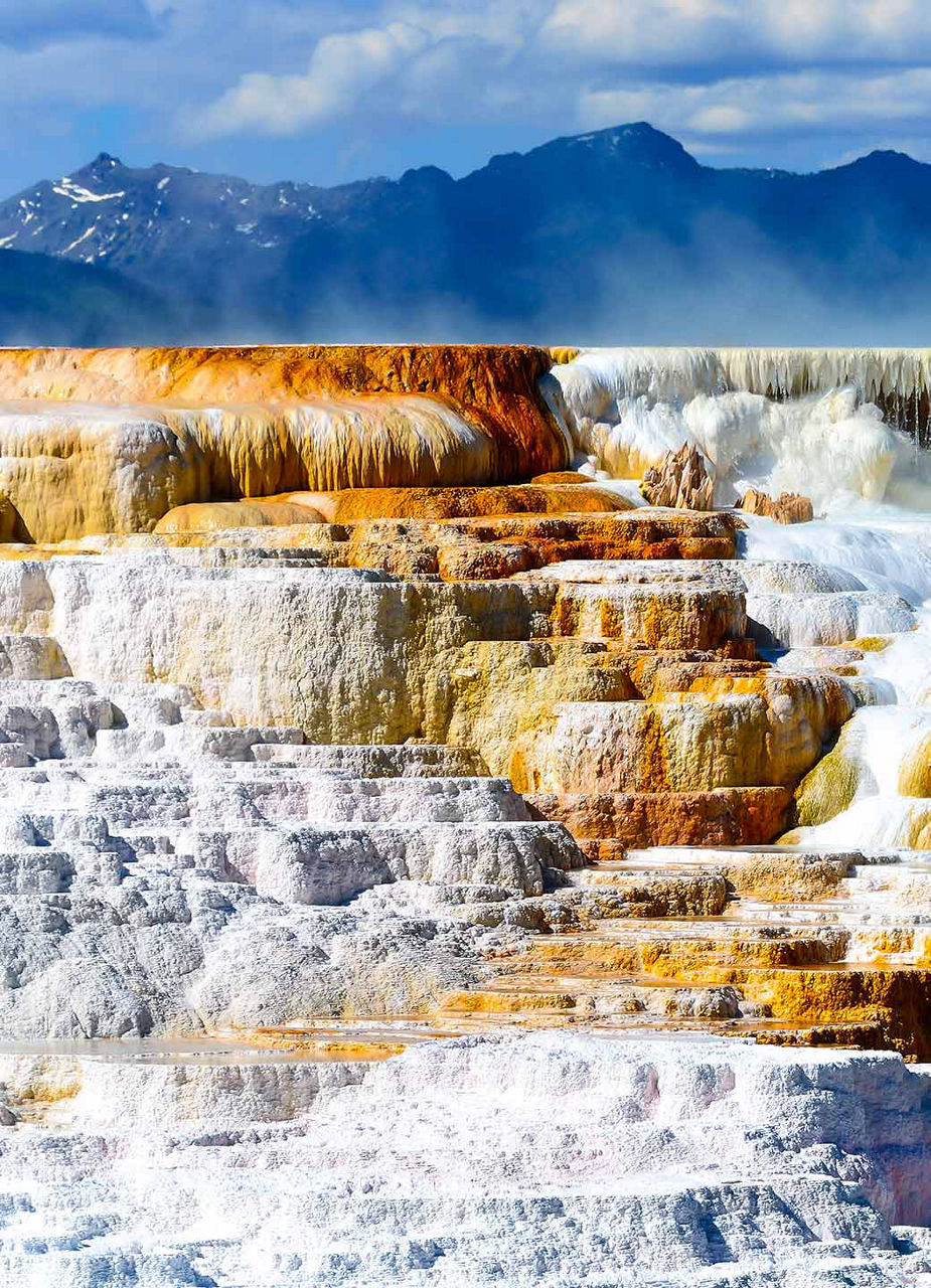 Mammoth Hot Springs​