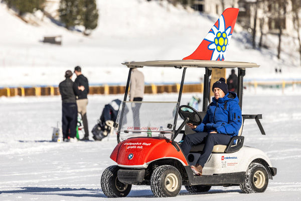 Snow Golf Days in St. Moritz