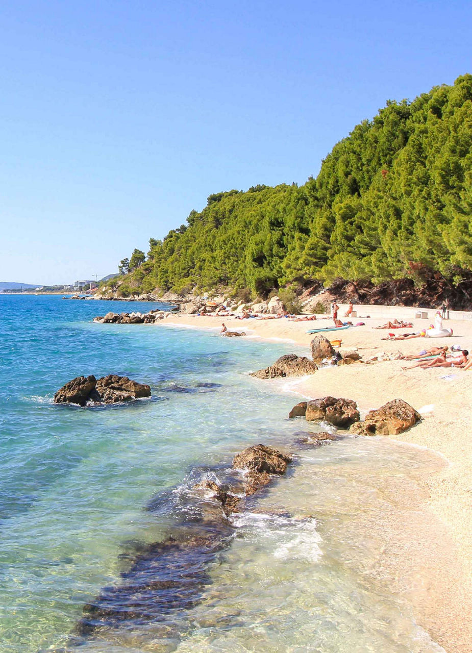 Crystal Clear Water at Stobrec Jug Beach