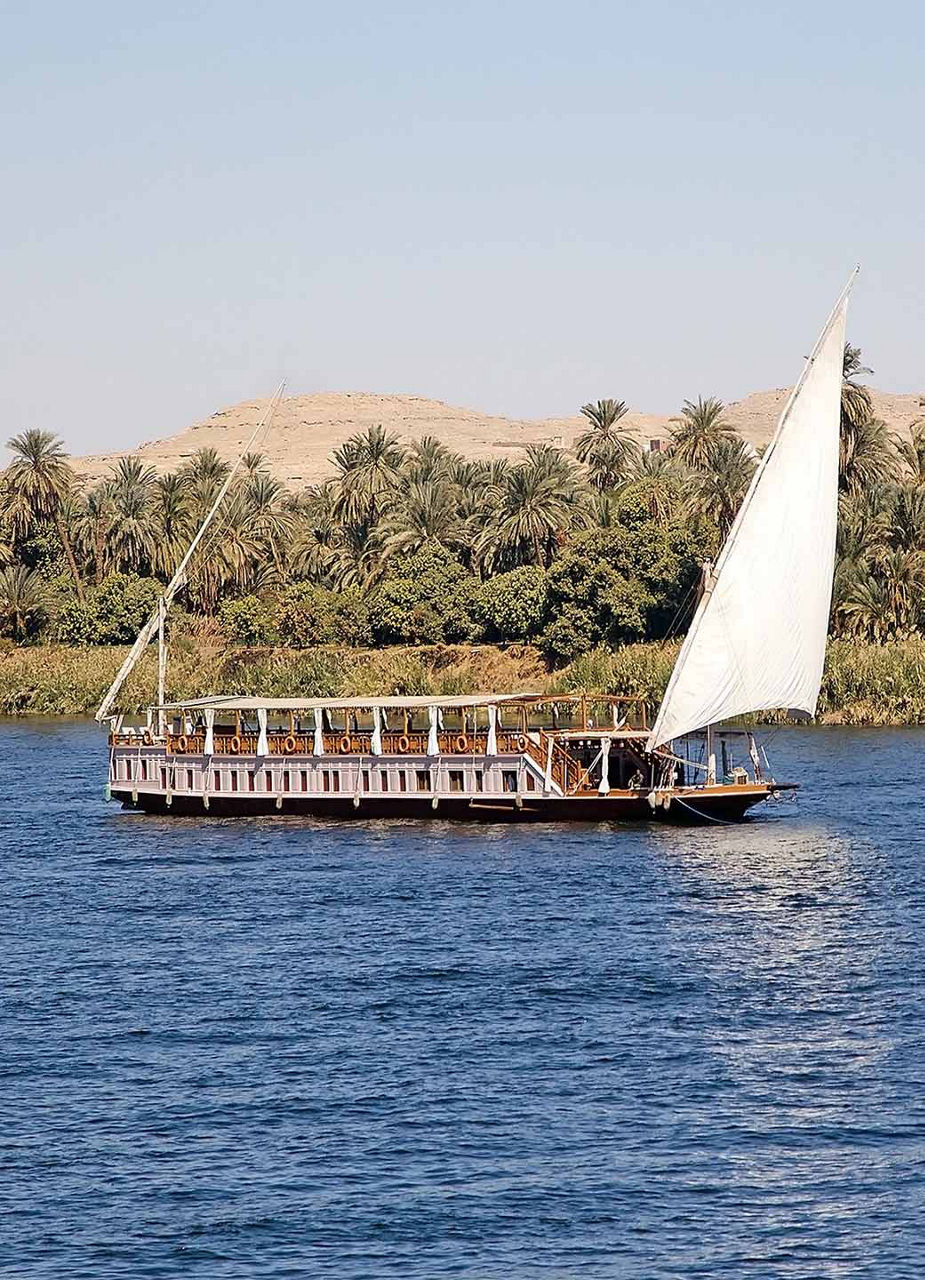 Dahabiya auf dem Nil