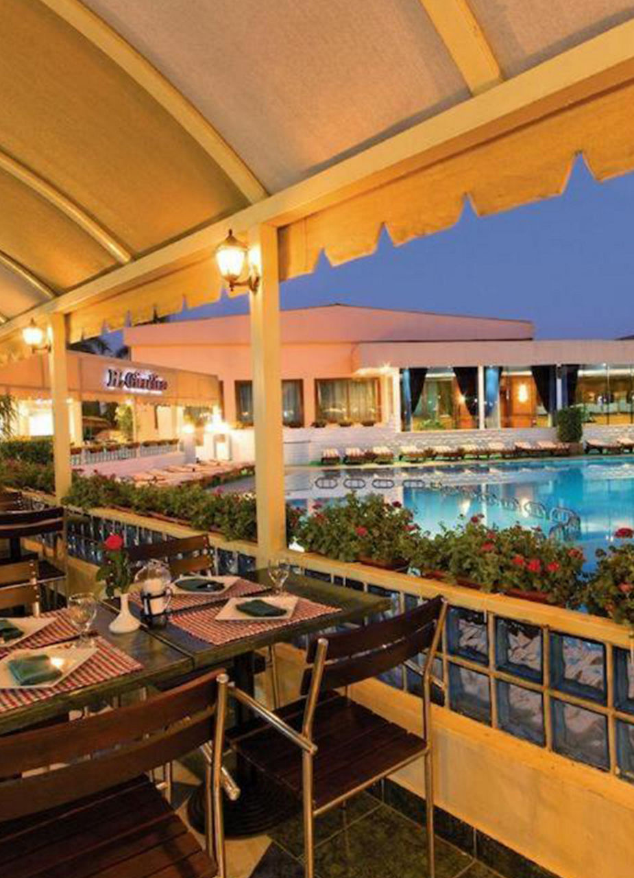 Restaurant beim Pool