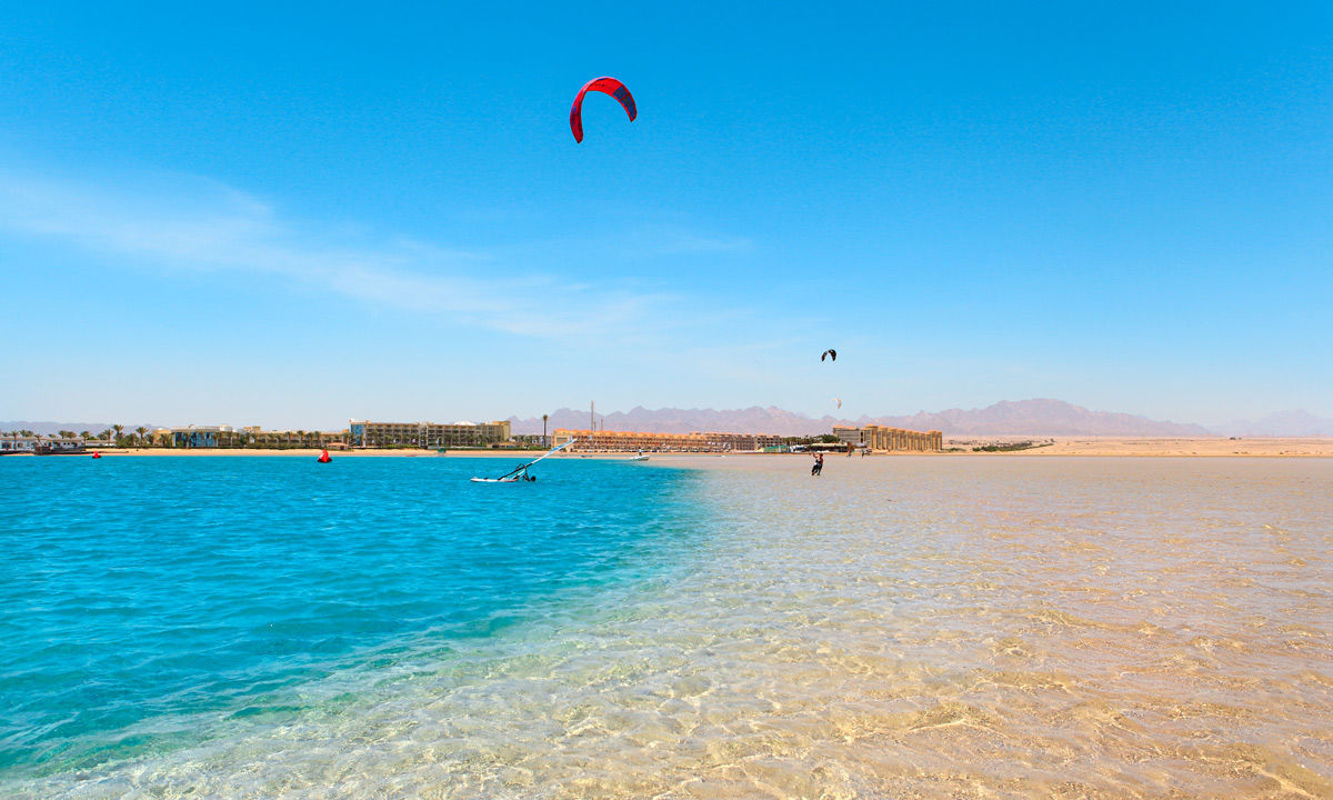 Surfing in Hurghada