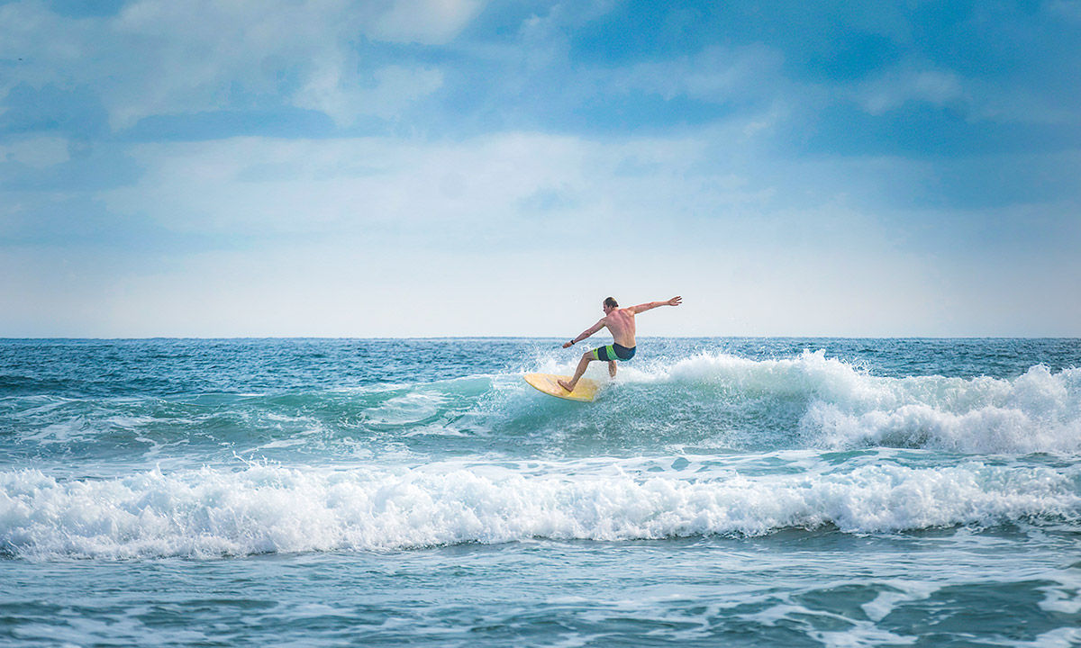 Surfing in Costa Rica