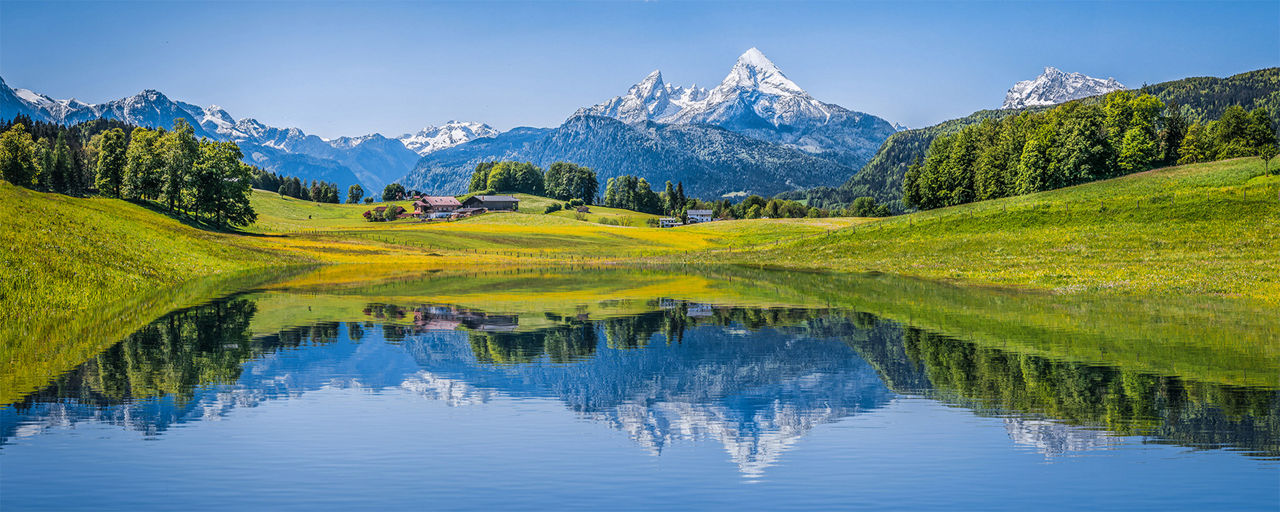 Swiss mountain landscape