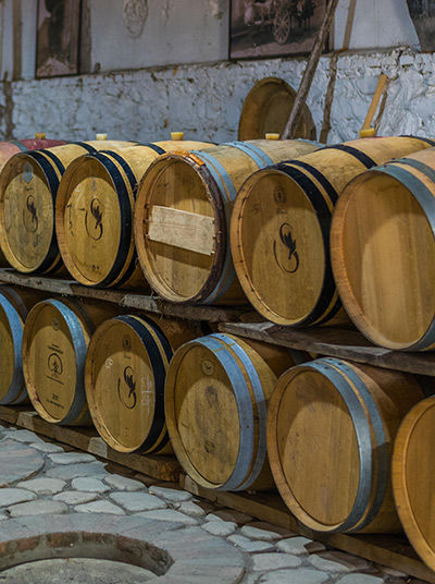 Wine barrels, Kakheti