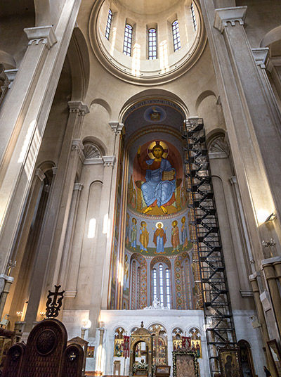 Interior of Sameba Cathedral