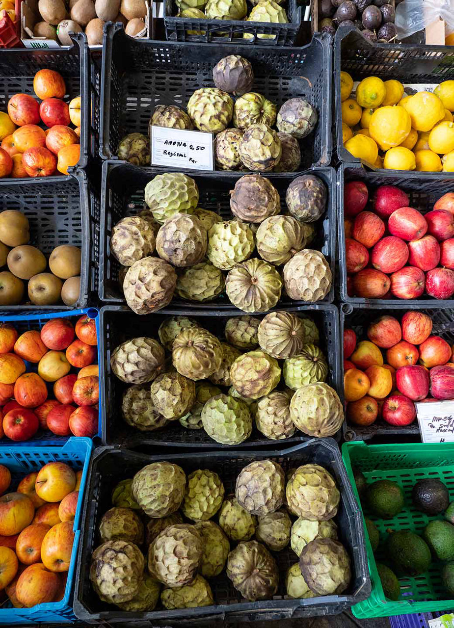 Fruit stand at the market