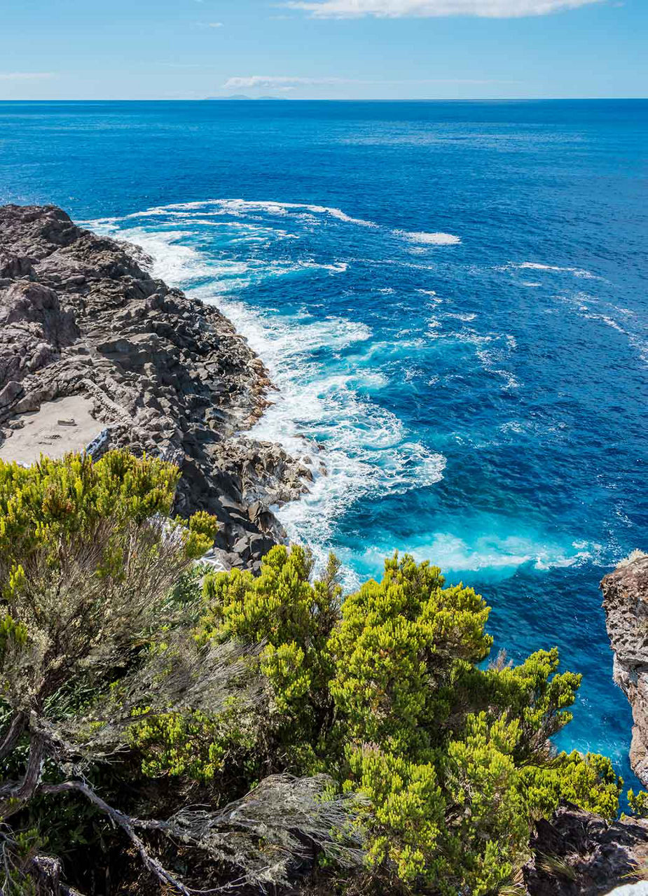 View of the sea, Ponta do Queimado