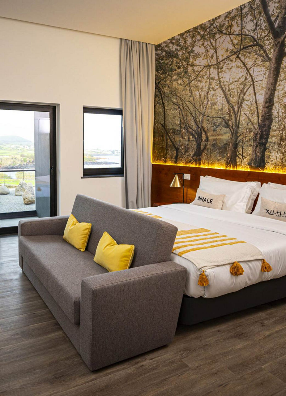 Chambre double de l’hôtel Xhale Azores