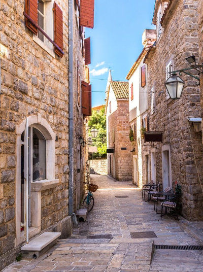 Narrow Streets in Old Town