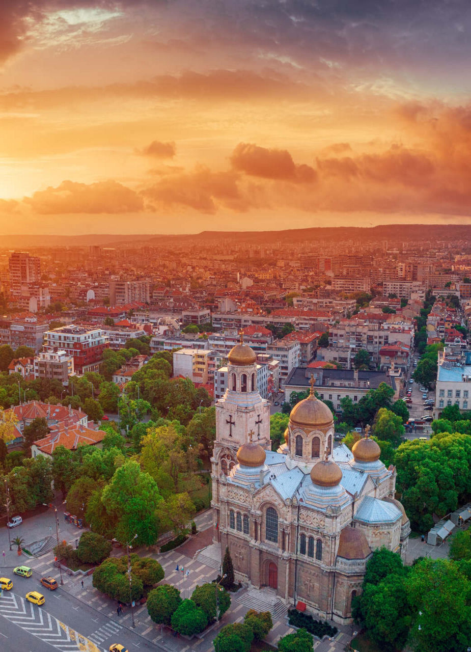 Aerial View of Varna