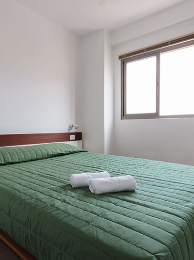 Chambre de l’appart-hôtel Las Rochas