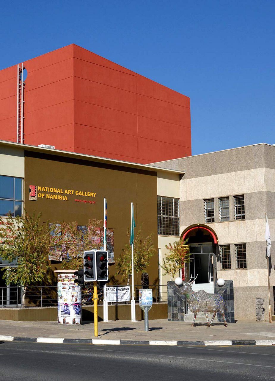 Vue extérieure de la National Art Gallery of Namibia 