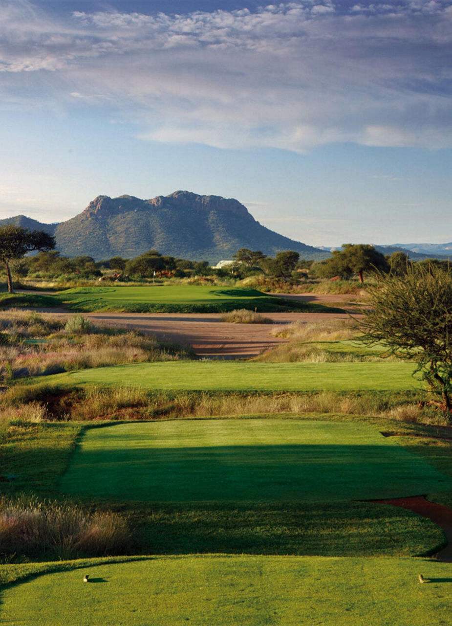 Vue d’ensemble du parcours de golf