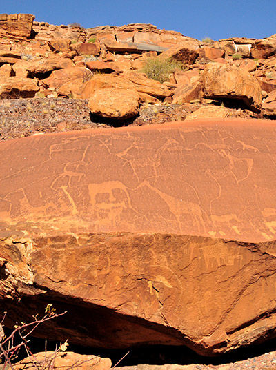 Felsmalereien in Twyfelfontein