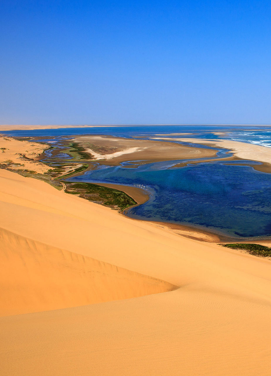Lagune bei Sandwich Harbour