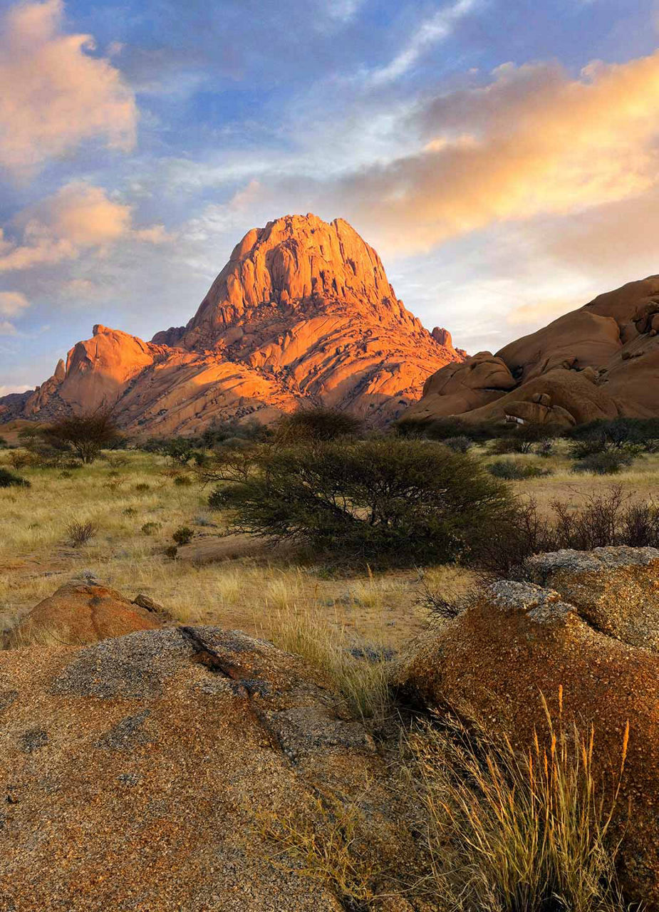 Spitzkoppe im Abendlicht